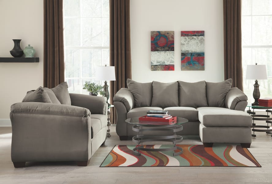 Ashley Living Room Darcy Sofa Chaise 7500518