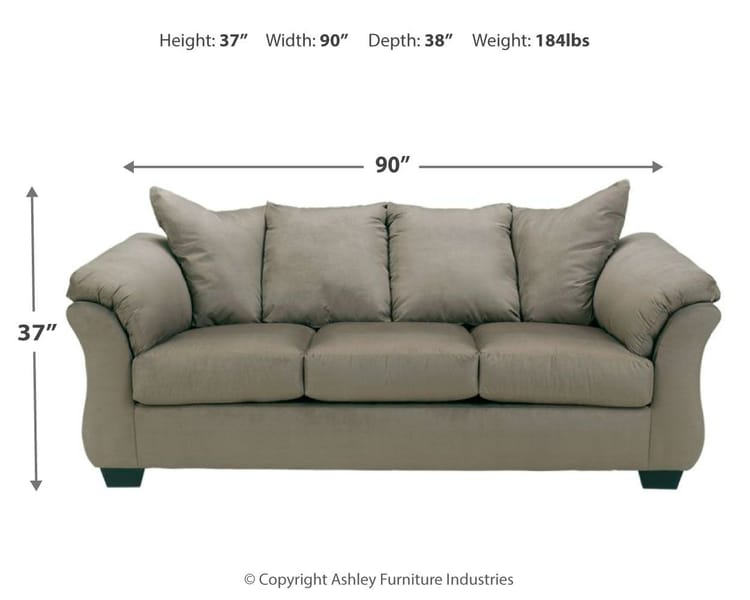Ashley Living Room Darcy Full Sofa Sleeper 7500536