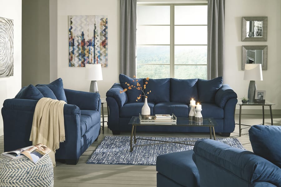Ashley Living Room Darcy Loveseat 7500735