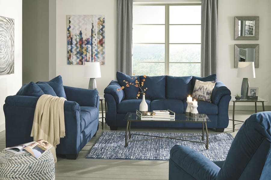 Ashley Living Room Darcy Loveseat 7500735