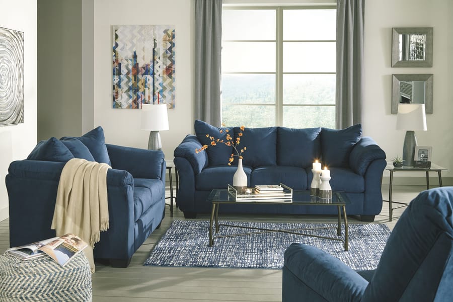 Ashley Living Room Darcy Loveseat 7500735