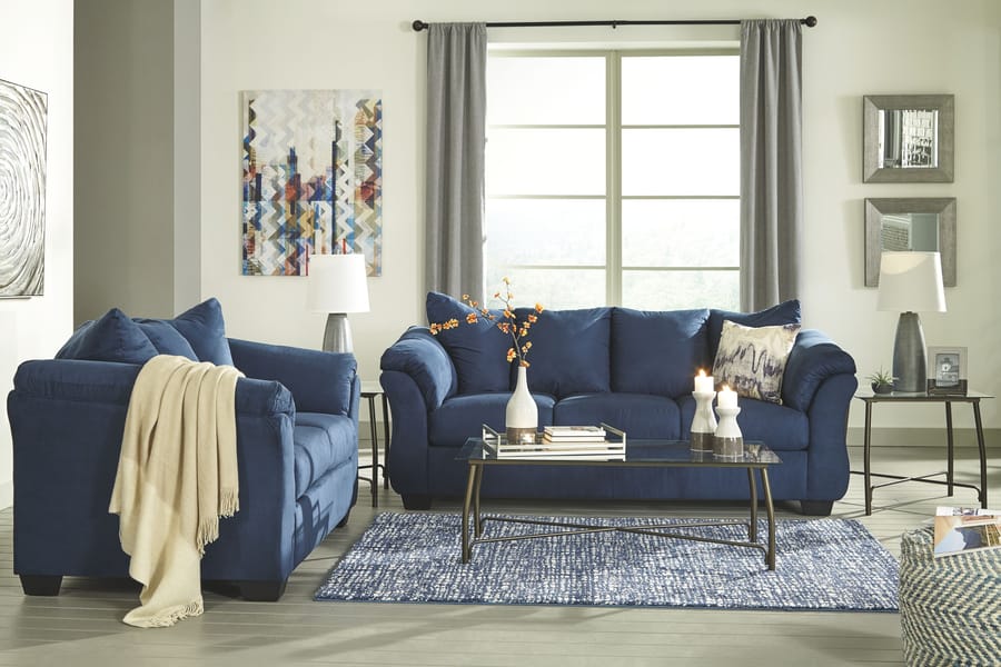 Ashley Living Room Darcy Loveseat 7500735