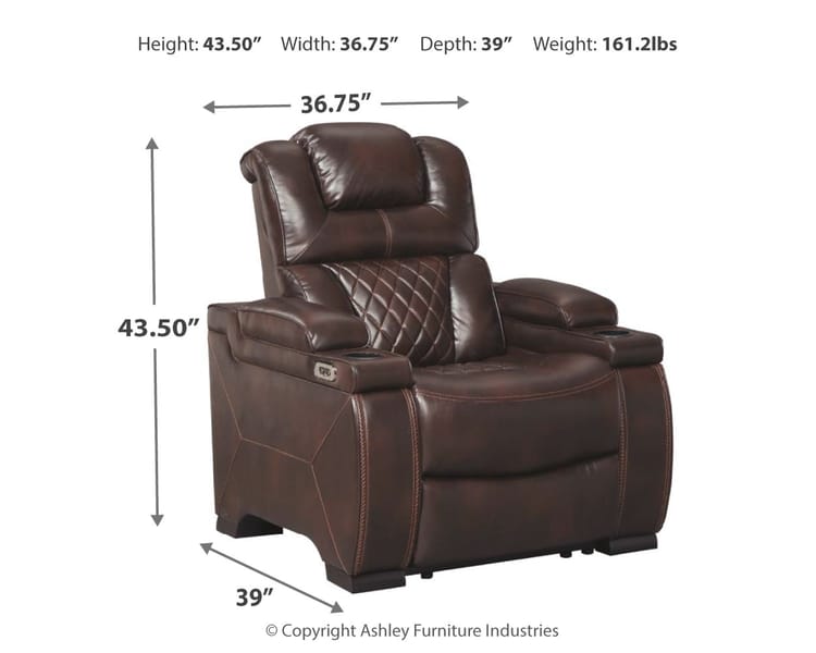 Ashley Living Room Warnerton Power Recliner 7540713