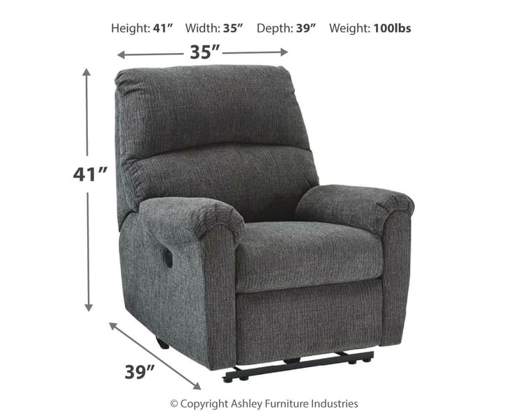 Ashley Living Room McTeer Power Recliner 7591006