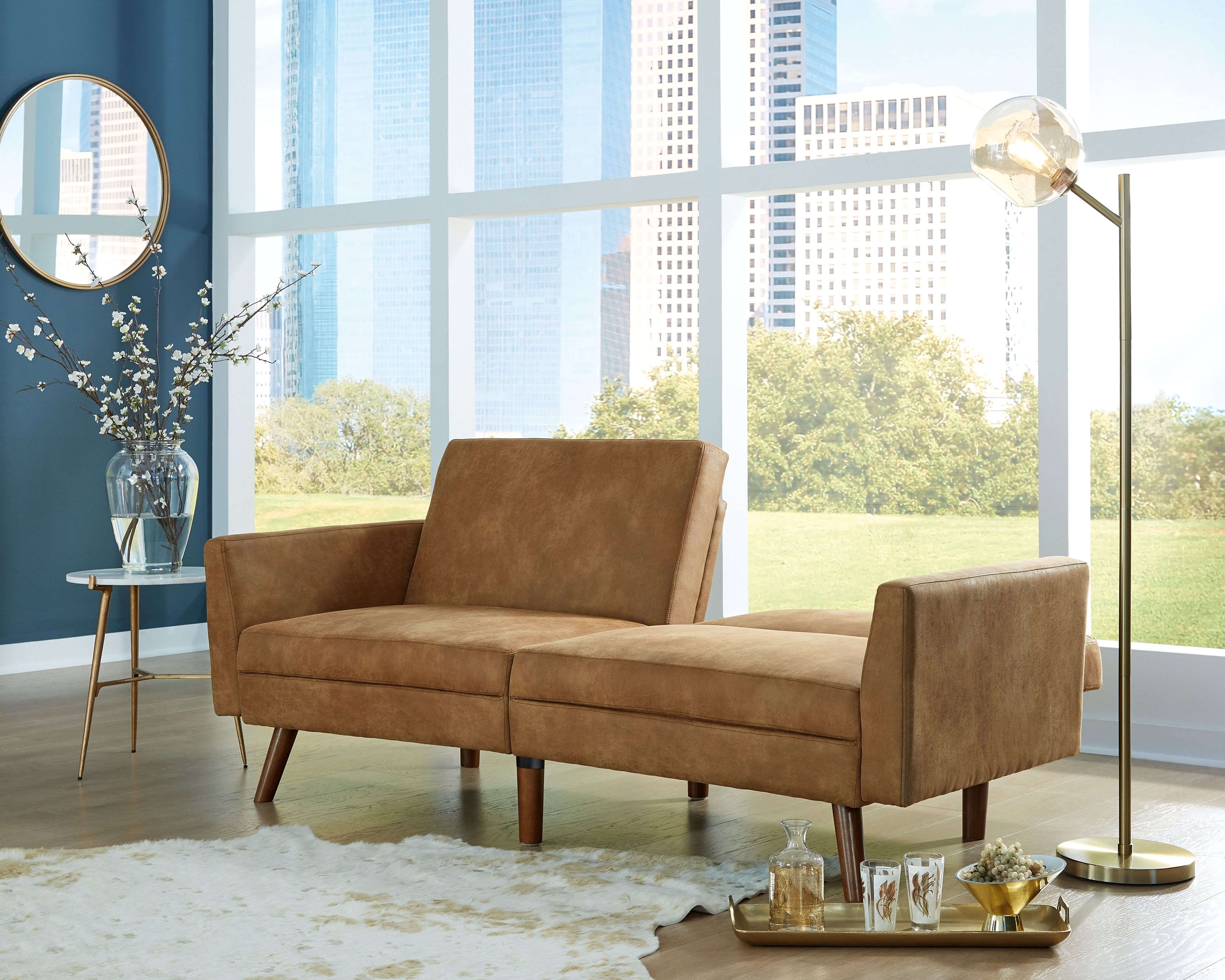 Living Room Sofas Ashley Living Room Drescher Flip Flop Sofa