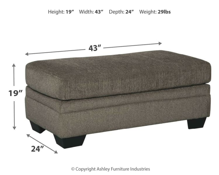 Ashley Living Room Dorsten Ottoman 7720414