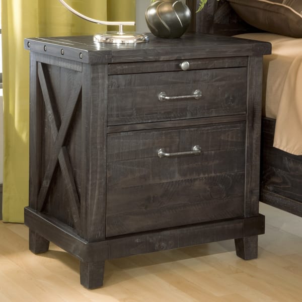 Modus Bedroom Yosemite Solid Wood Nightstand In Cafe 7YC981