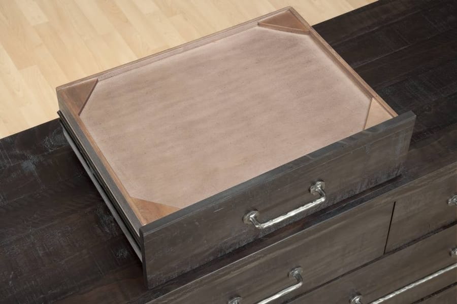 Modus Bedroom Yosemite Solid Wood Dresser In Cafe 7YC982