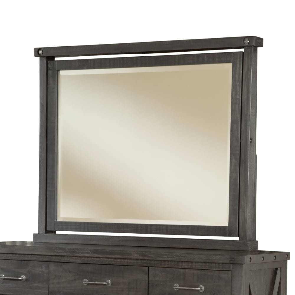 Modus Accessories Yosemite Solid Wood Mirror In Cafe 7YC983