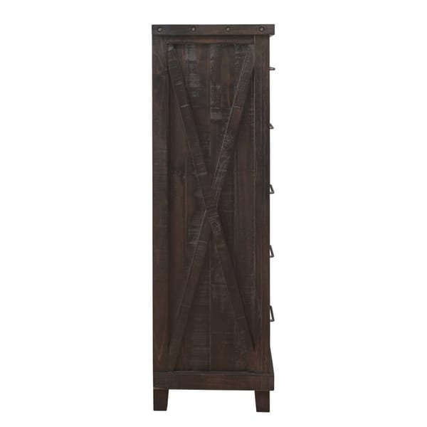 Modus Bedroom Yosemite Solid Wood Chest In Cafe 7YC984