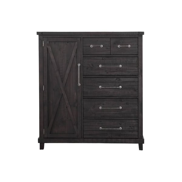 Modus Bedroom Yosemite Solid Wood Gentleman's Chest In Cafe 7YC984G