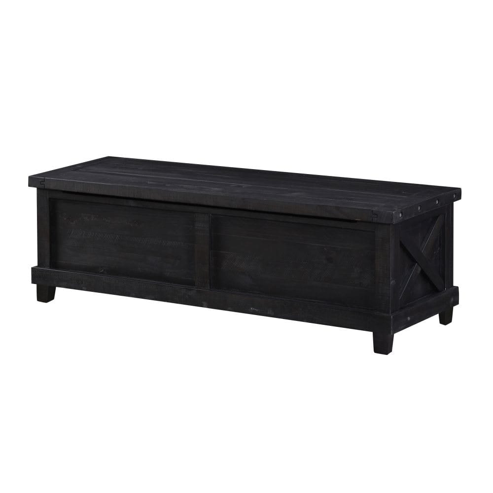 Modus Accessories Yosemite Solid Wood Blanket Box In Cafe 7YC993