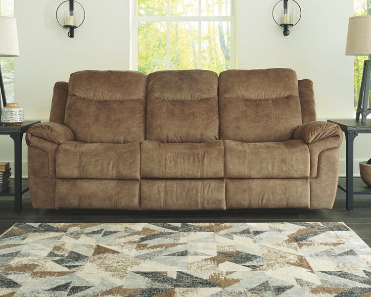Ashley Living Room Huddle-Up Reclining Sofa with Drop Down Table 8230489