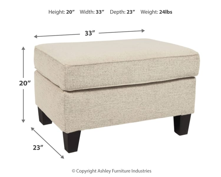 Ashley Living Room Abinger Ottoman 8390414