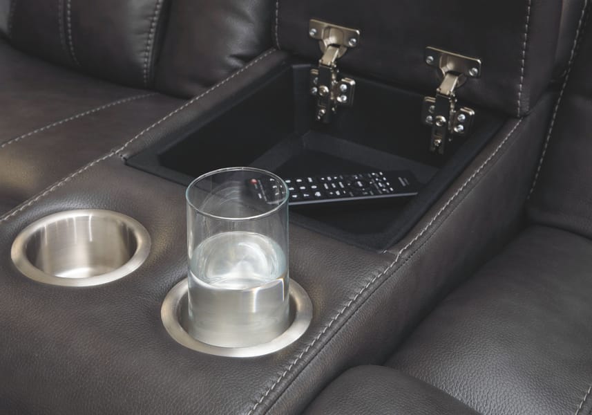 Ashley Living Room Turbulance Power Reclining Loveseat 8500118