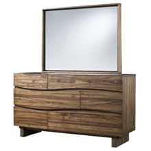 Modus Bedroom Ocean Six Drawer Solid Wood Dresser In Natural Sengon 8C7982