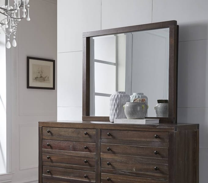 Modus Accessories Townsend Solid Wood Mirror In Java 8T0683