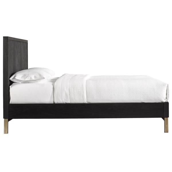 Modus Bedroom Levi Tufted Platform Bed In Toast Linen 3ZL7L646