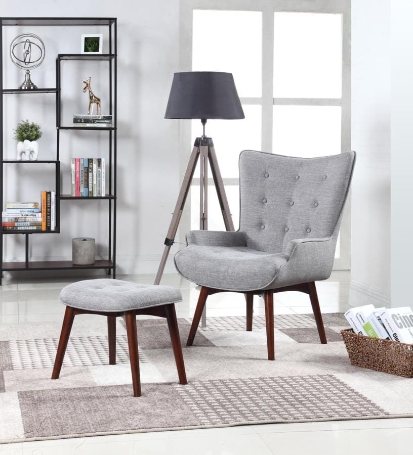 Coaster Living Room Accent Chair With Ottoman 904119
