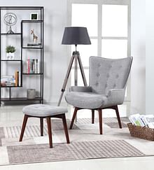Coaster Living Room Accent Chair With Ottoman 904119