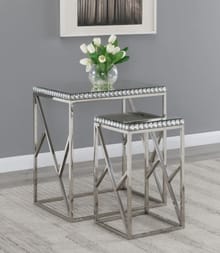 Coaster Living Room 2 Pcs Nesting Tables 930226