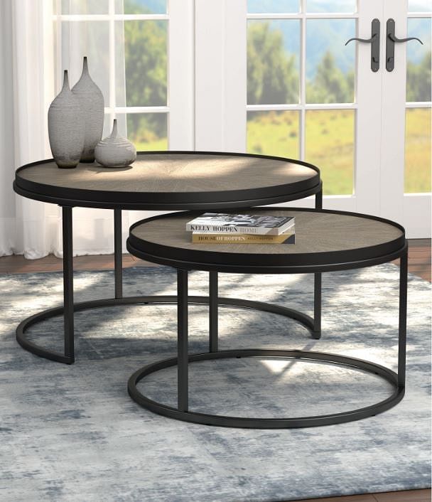 Coaster Living Room Nesting Coffee Table 931215