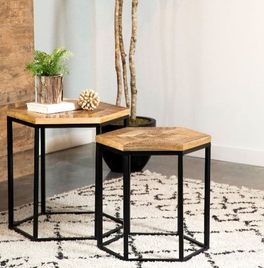 Coaster Living Room 2pc Nesting Table 935844