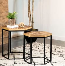 Coaster Living Room 2pc Nesting Table 935844