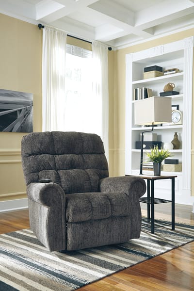 Ashley Living Room Ernestine Power Lift Recliner 9760112