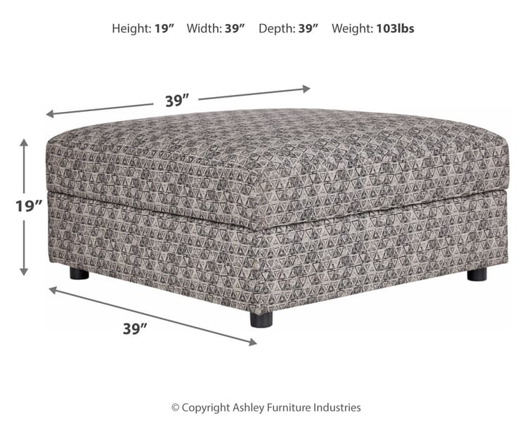 Ashley Living Room Kellway Ottoman With Storage 9870711