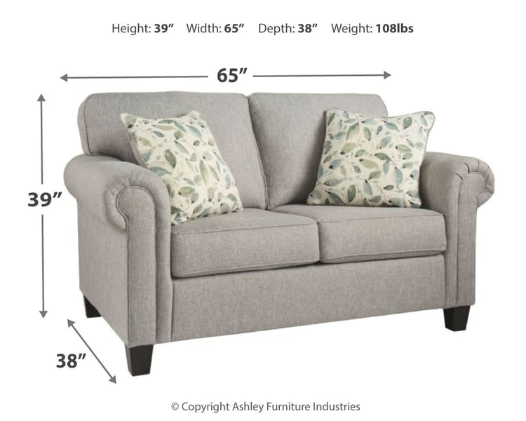 Ashley Living Room Alandari Loveseat 9890935