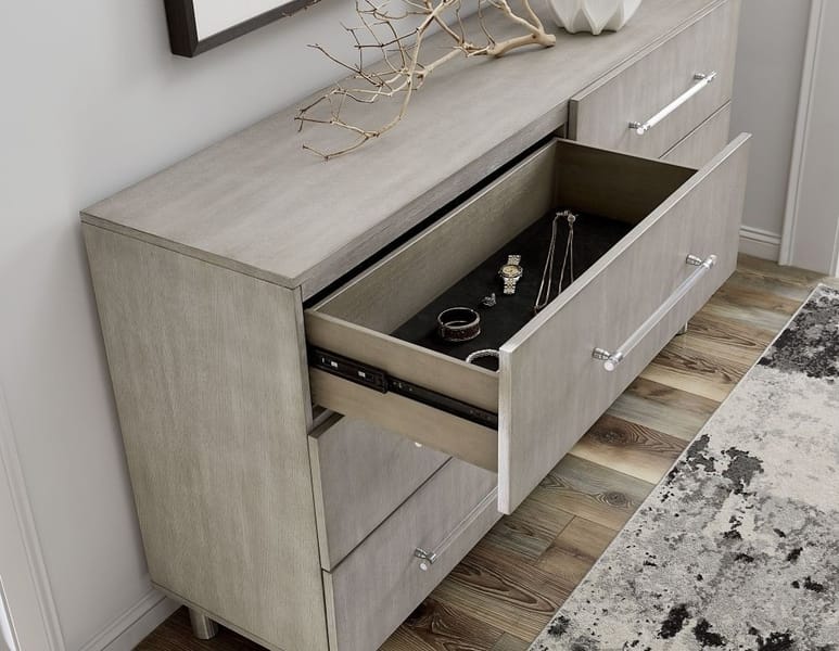 Modus Bedroom Argento Dresser In Misty Grey 9DM882