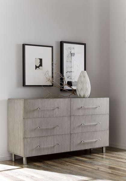Modus Bedroom Argento Dresser In Misty Grey 9DM882