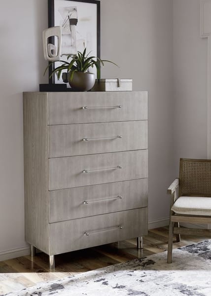 Modus Bedroom Argento Chest In Misty Grey 9DM884