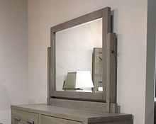 Modus Accessories Taryn Tilt Mirror In Rustic Grey 9Y1383