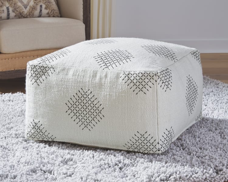 Ashley Living Room Mabyn Pouf A1000474