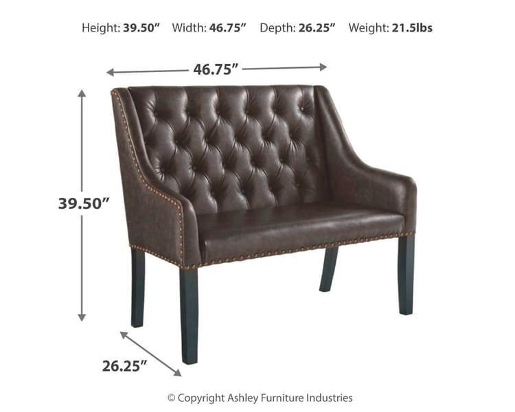 Ashley Living Room Carondelet Accent Bench A3000173