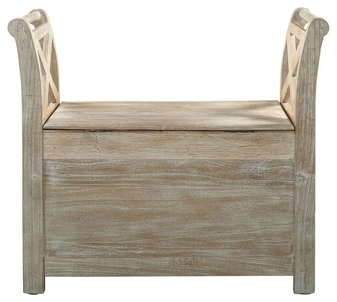 Ashley Living Room Fossil Ridge Accent Bench A4000001
