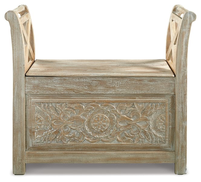 Ashley Living Room Fossil Ridge Accent Bench A4000001