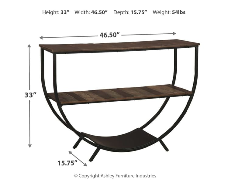 Ashley Living Room Lamoney Sofa/Console Table A4000234