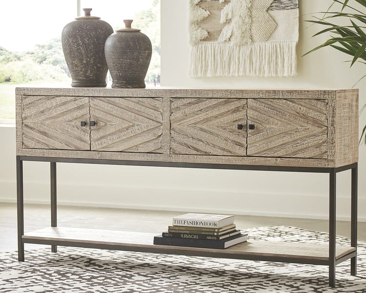 Ashley Living Room Roanley Sofa/Console Table A4000262