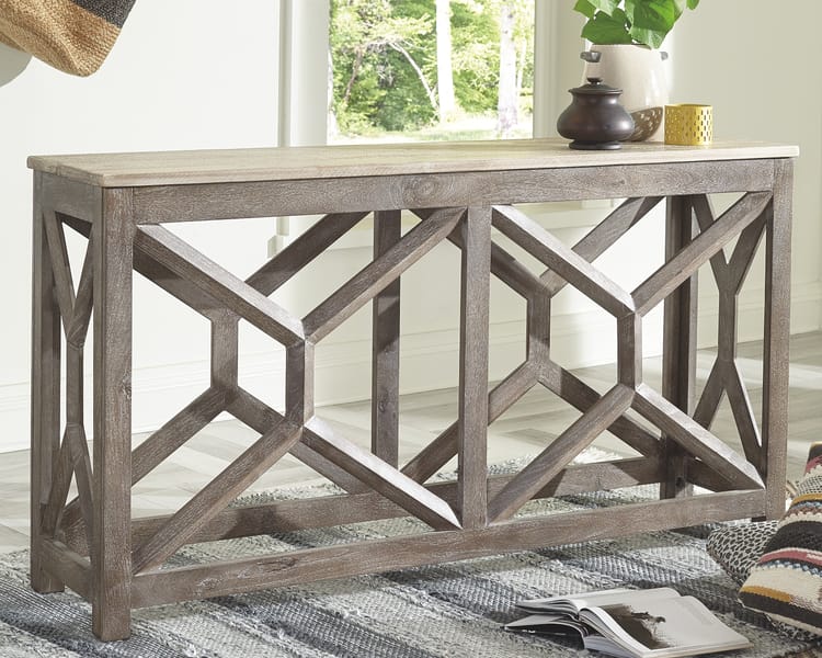 Ashley Living Room Lanzburg Sofa/Console Table A4000263