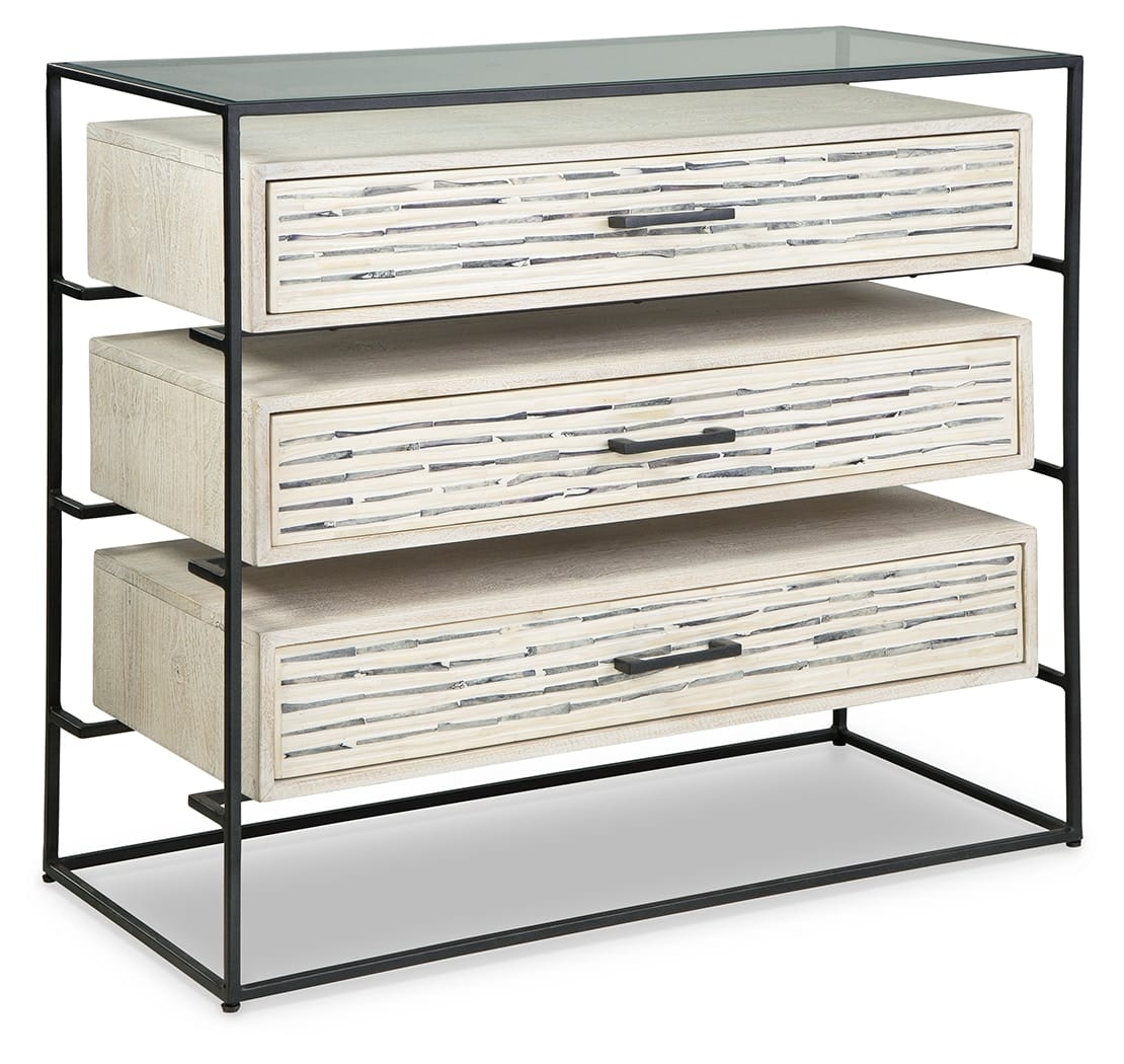 Ashley Living Room Crewridge Accent Cabinet A4000531