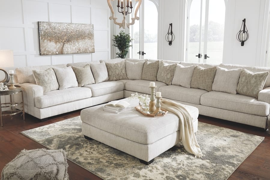 Ashley Living Room Rawcliffe Oversized Accent Ottoman 1960408