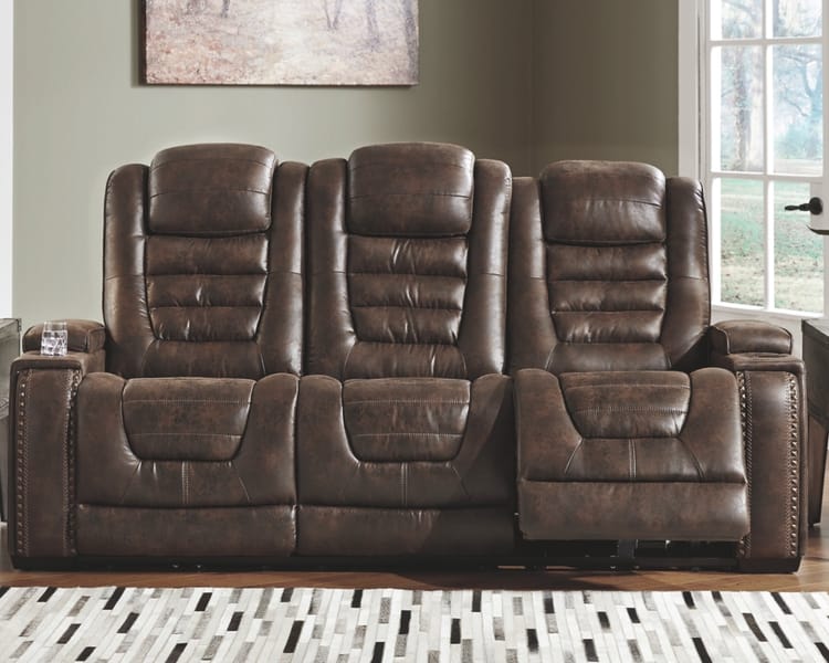 Ashley Living Room Game Zone Power Reclining Sofa 3850115