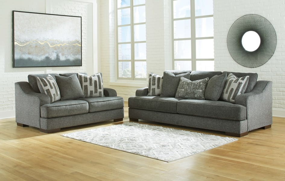 Ashley Living Room 2 Piece Sofa and Loveseat Set 50010-38-35