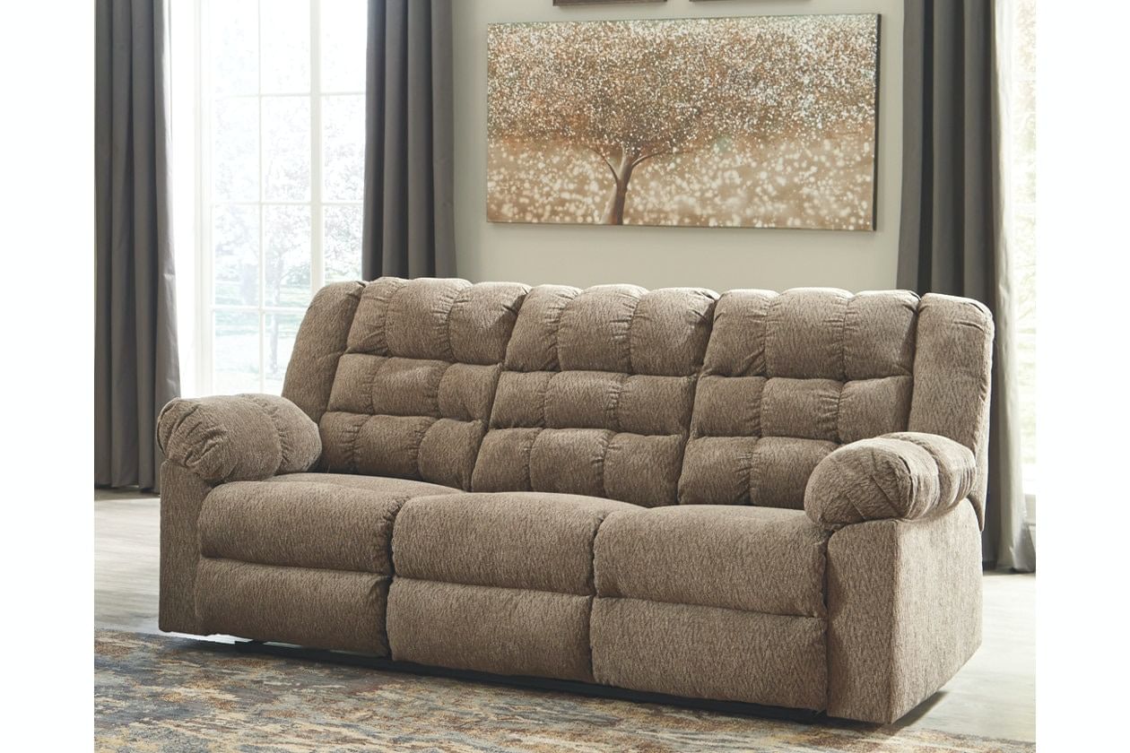 Living Room Sofas Ashley Living Room Reclining Sofa 5840188 at iStyle