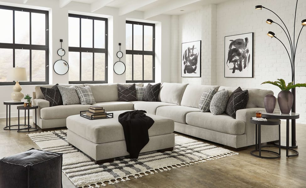 Ashley Living Room Left Arm Facing Sofa Sectional 58605-66-77-46-67-08
