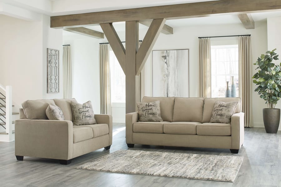 Ashley Living Room 2 Piece Sofa and Loveseat Set 59006-38-35