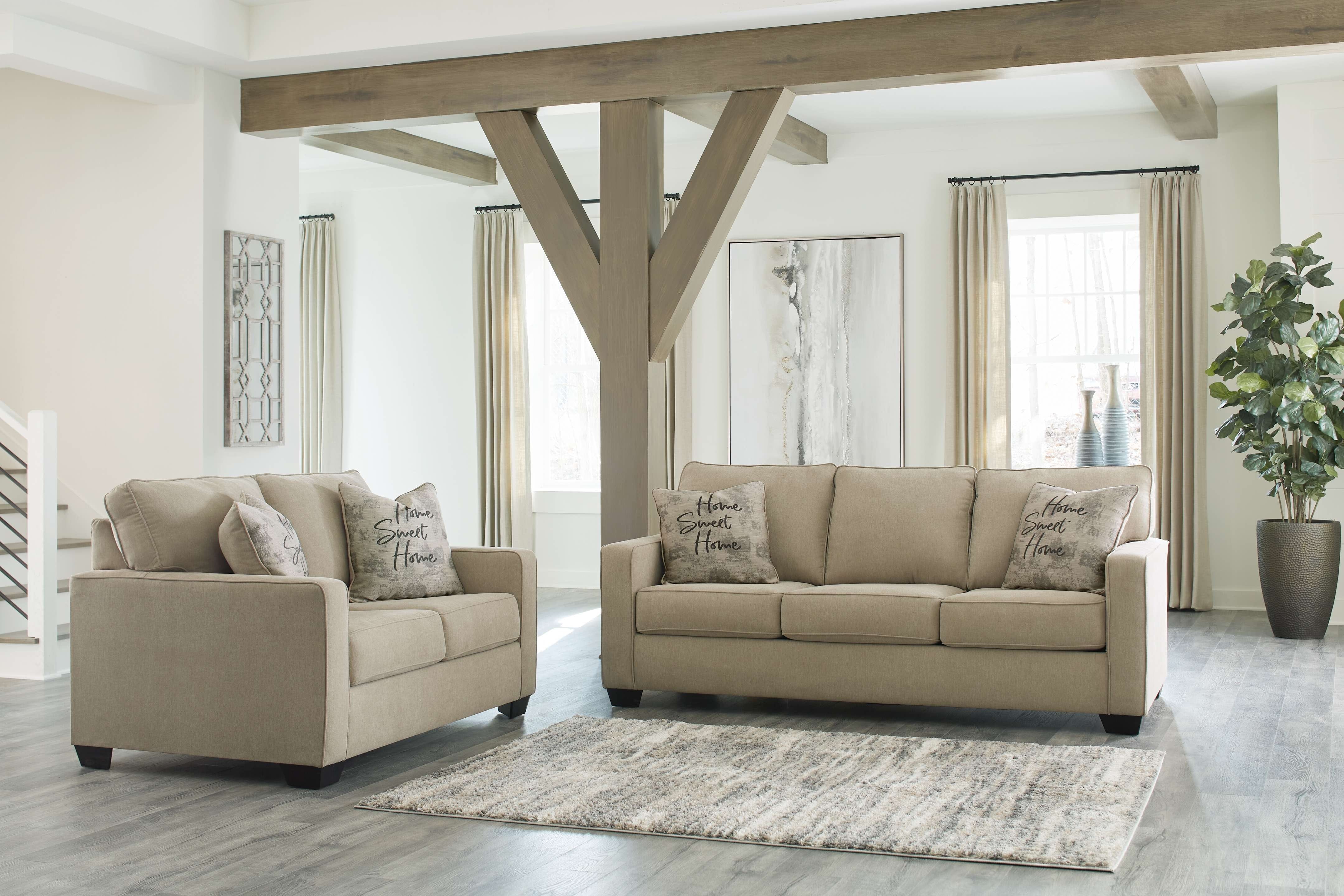 Ashley Living Room 2 Piece Sofa and Loveseat Set 59006-38-35